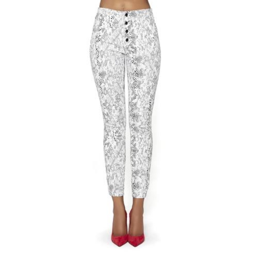 NWT Nicki Minaj Snakeskin Print High Rise 9/10